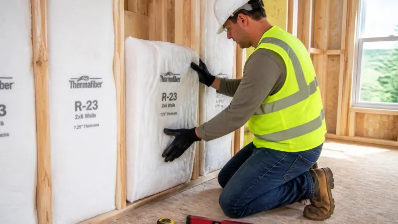 Normes isolation mur intérieur : RT 2012, RE 2020 et exigences thermiques